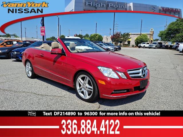 2013 Mercedes-Benz E-Class E 350 — Convertible — 60,199 mi — High Point, NC