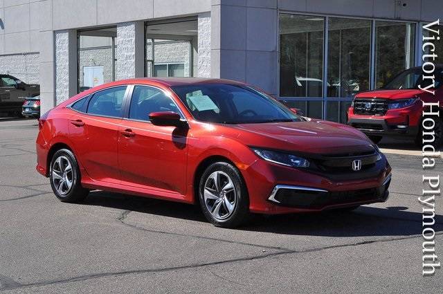2019 Honda Civic LX — Sedan — 67,731 mi — Plymouth, MI