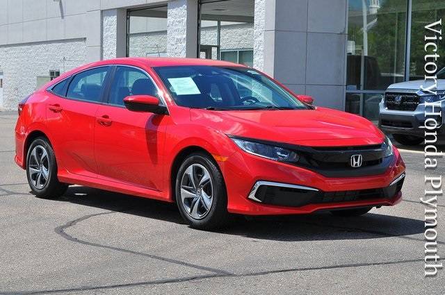 2019 Honda Civic LX — Sedan — 65,459 mi — Plymouth, MI