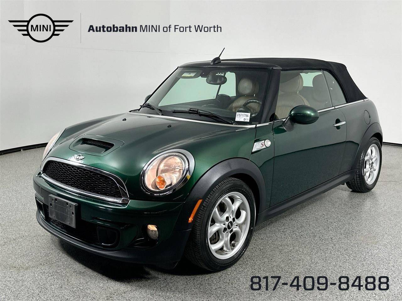 2013 MINI Convertible Cooper S — Convertible — 144,012 mi — Fort Worth, TX