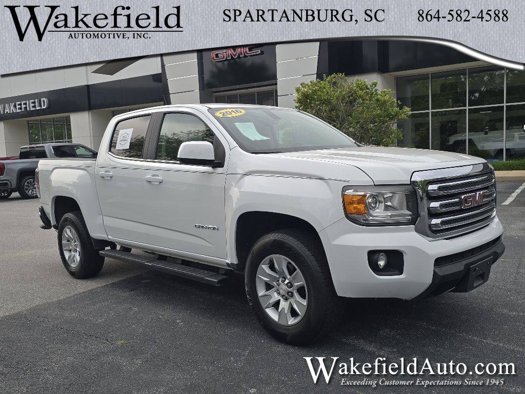 2016 GMC Canyon SLE — Pickup Truck — 107,118 mi — Spartanburg, SC