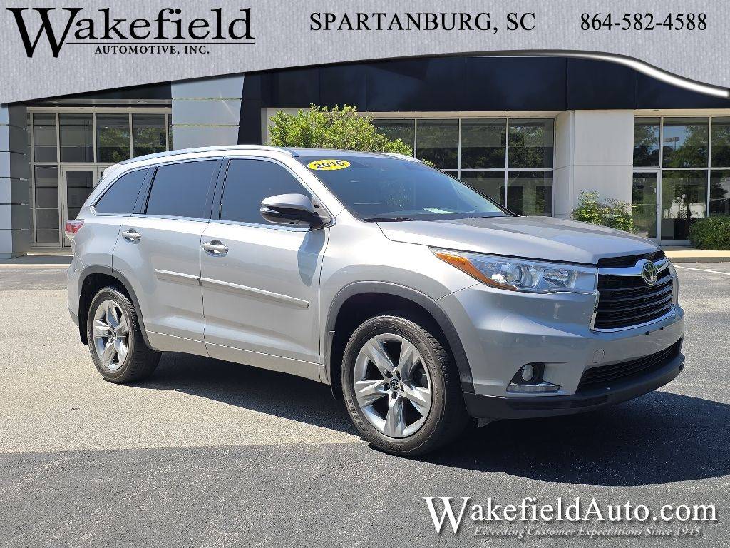 2016 Toyota Highlander Limited — SUV — 90,828 mi — Spartanburg, SC