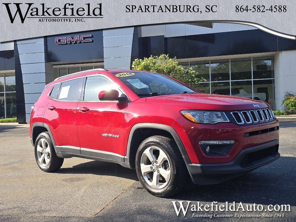 2018 Jeep Compass Latitude — SUV — 75,056 mi — Spartanburg, SC