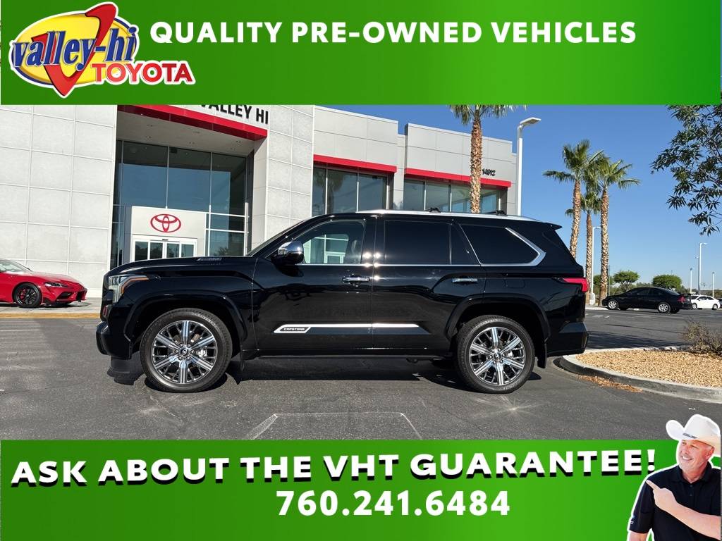 2025 Toyota Sequoia Capstone — SUV — 9,953 mi — Victorville, CA
