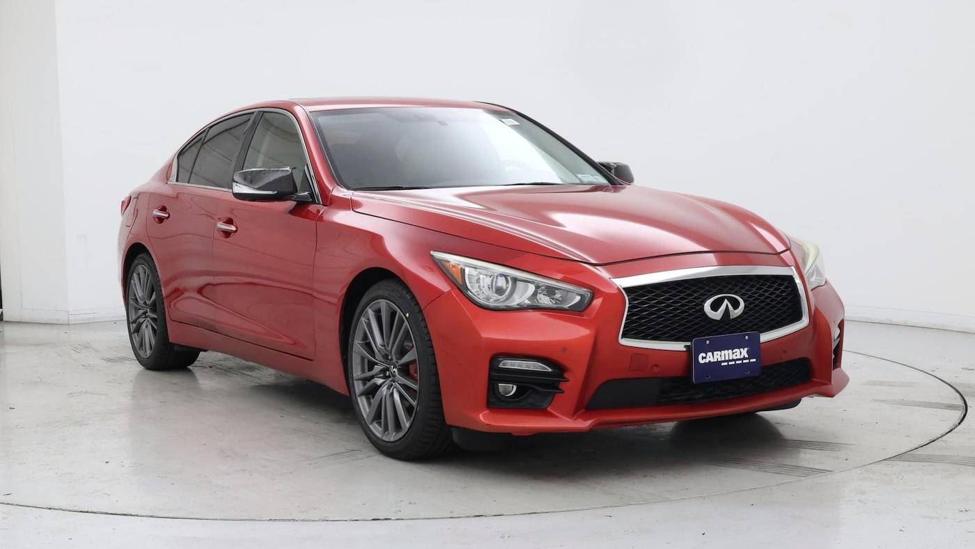 2017 INFINITI Q50 RED SPORT 400 — Sedan — 83,795 mi — Edison, NJ