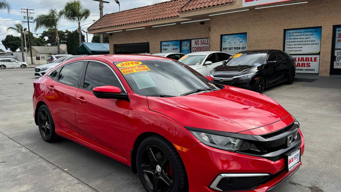 2019 Honda Civic LX — Sedan — 72,138 mi — South Gate, CA