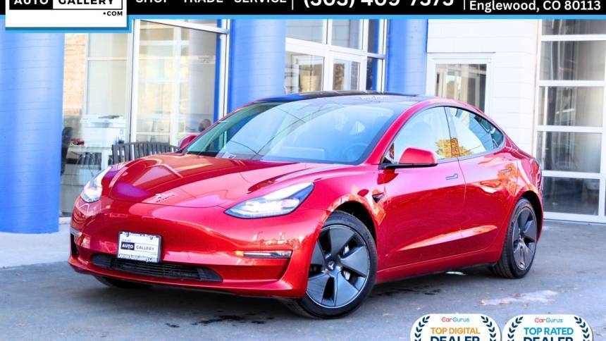 2021 Tesla Model 3 Long Range — Sedan — 43,372 mi — Denver, CO