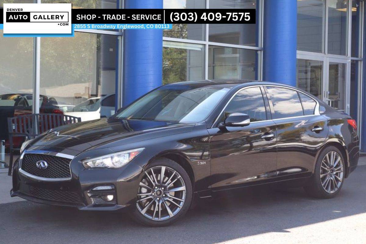 2016 INFINITI Q50 3.0t RED SPORT 400 — Sedan — 104,658 mi — Denver, CO