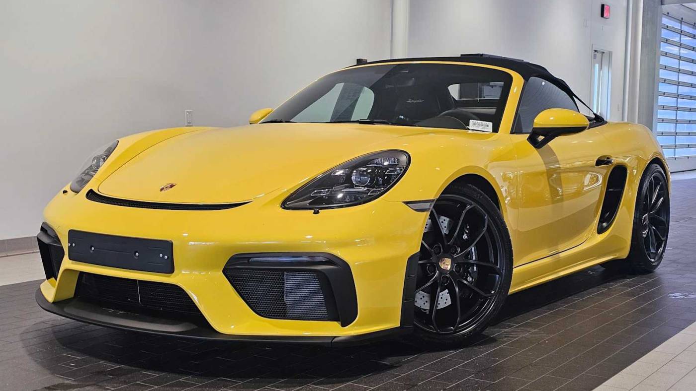 2022 Porsche 718 Boxster Spyder — Convertible — 9,673 mi — Lynnwood, WA