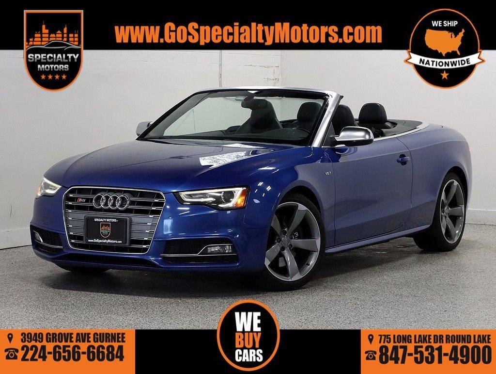 2015 Audi S5 Premium Plus — Convertible — 117,141 mi — Gurnee, IL