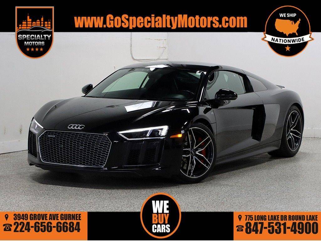 2017 Audi R8 V10 — Coupe — 21,235 mi — Gurnee, IL