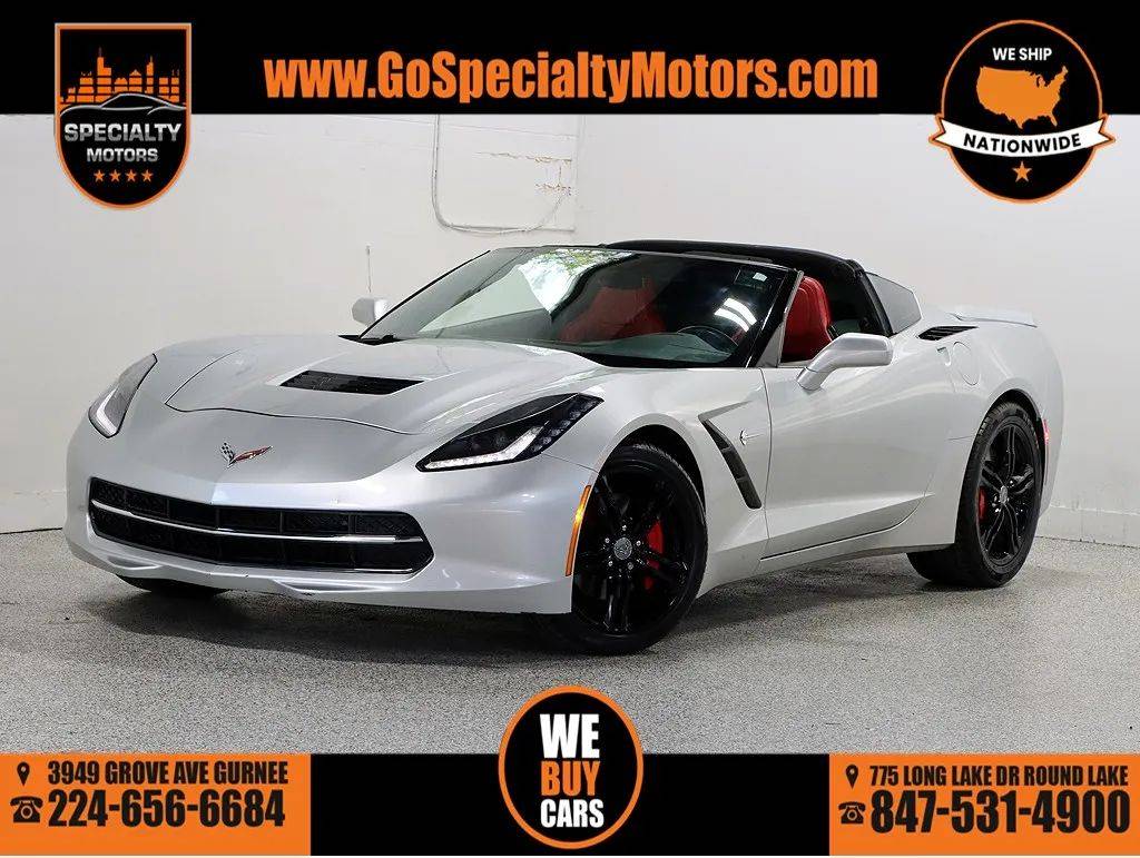 2016 Chevrolet Corvette 1LT — Coupe — 71,832 mi — Gurnee, IL