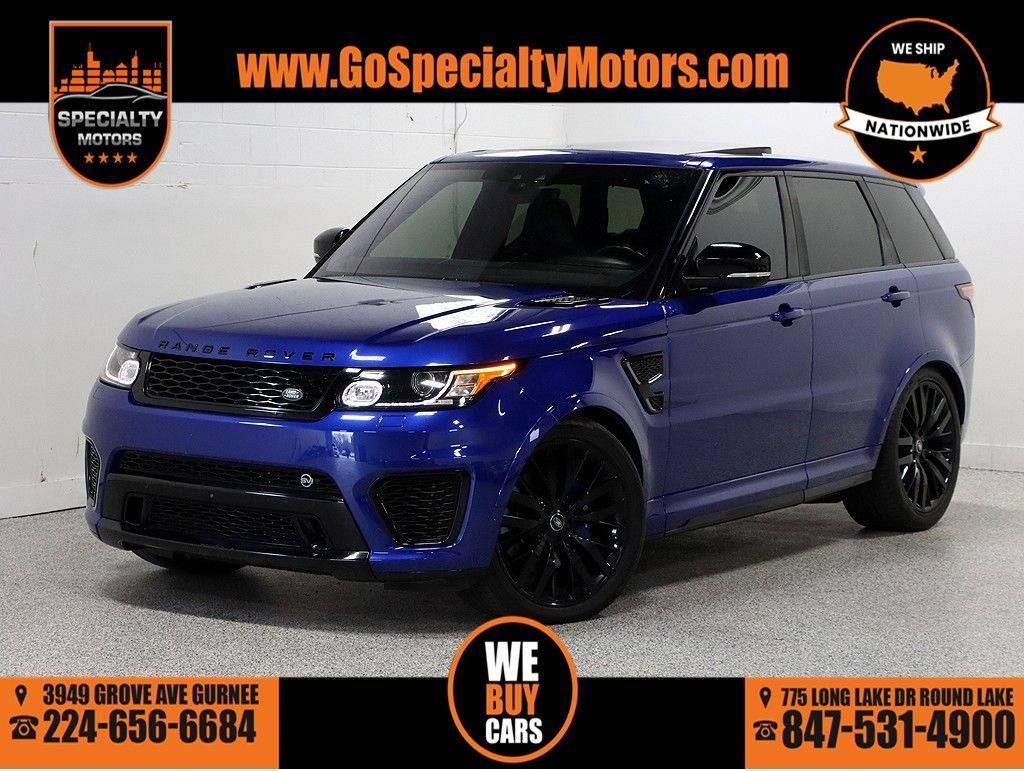 2017 Land Rover Range Rover Sport SVR — SUV — 74,169 mi — Gurnee, IL