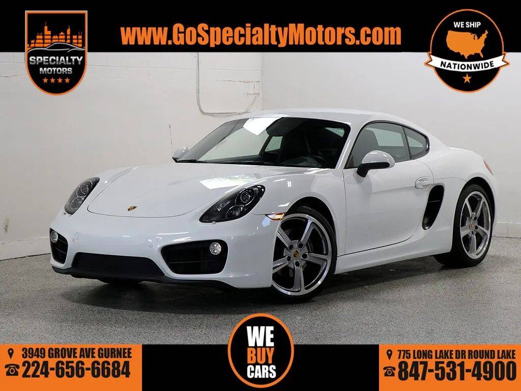 2016 Porsche Cayman Standard — Coupe — 56,897 mi — Gurnee, IL