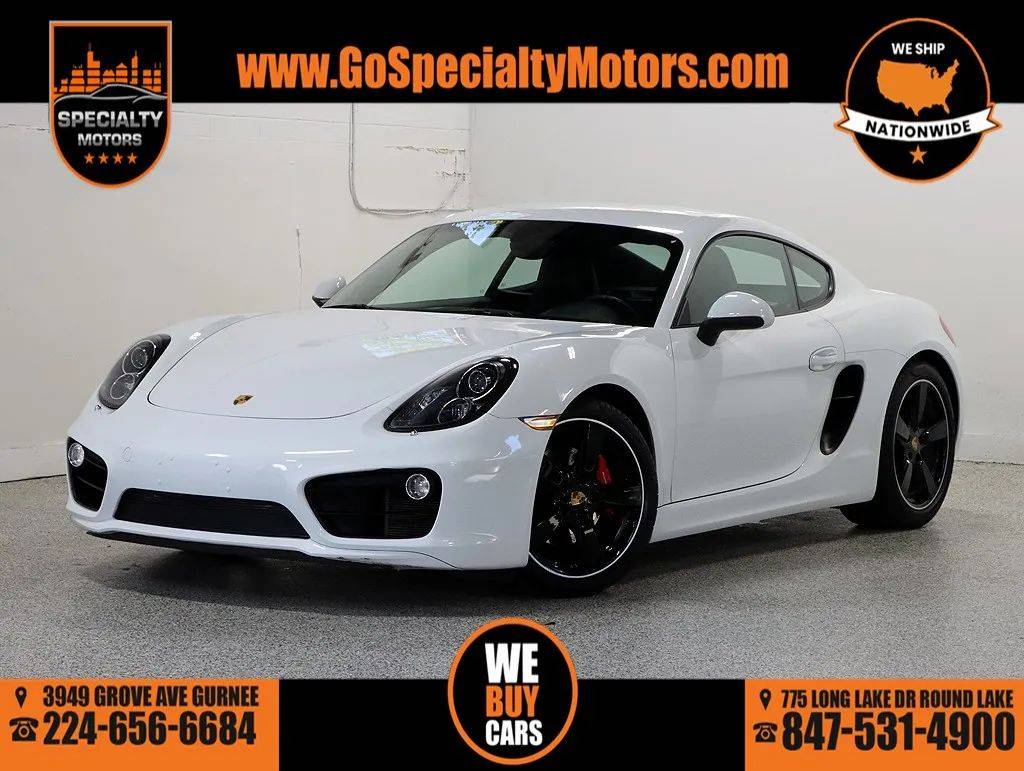 2016 Porsche Cayman S — Coupe — 47,230 mi — Gurnee, IL