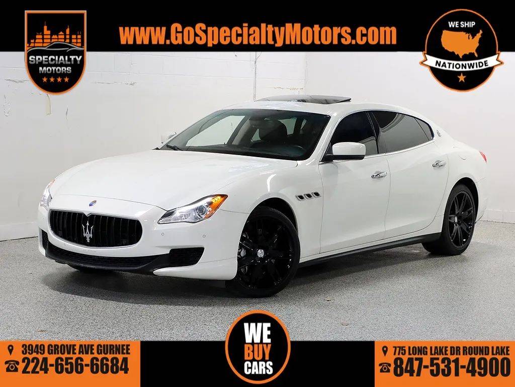 2014 Maserati Quattroporte S Q4 — Sedan — 52,676 mi — Gurnee, IL