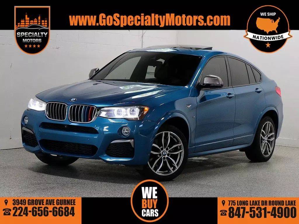 2018 BMW X4 M40i — SUV — 55,531 mi — Gurnee, IL