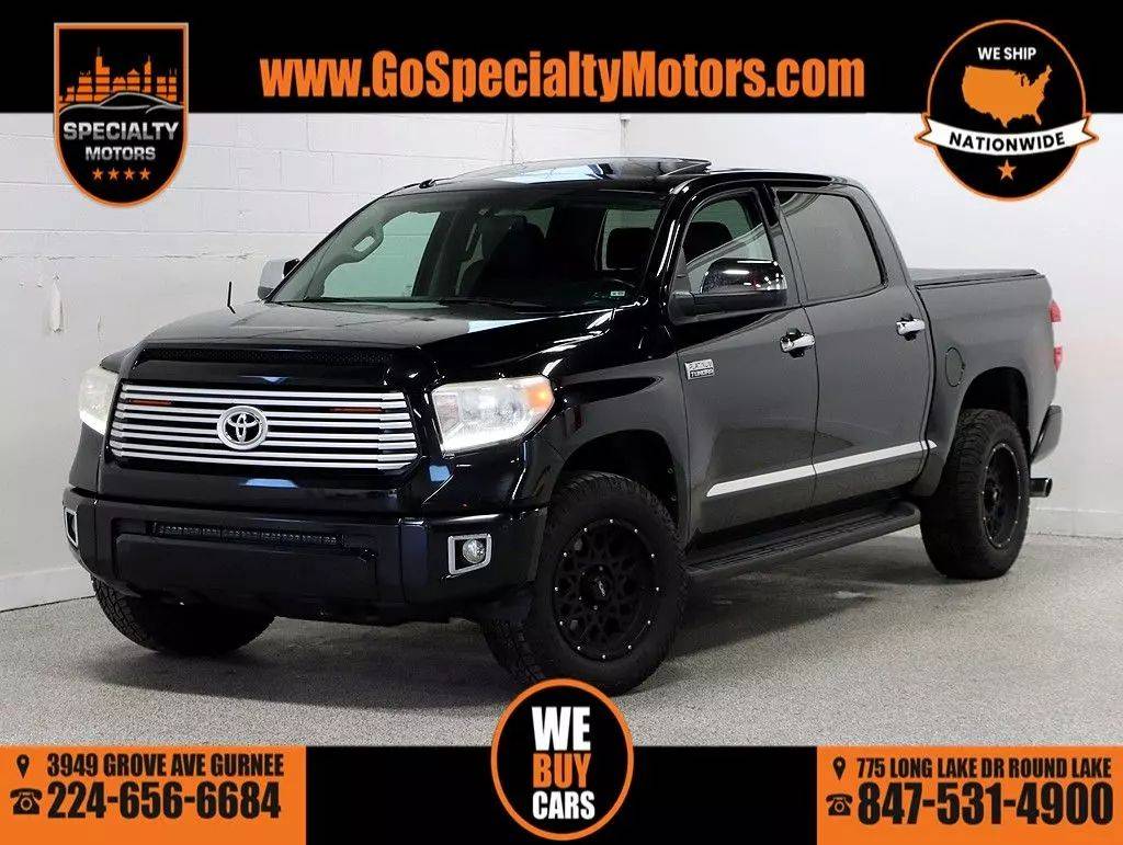 2015 Toyota Tundra Platinum — Pickup Truck — 73,375 mi — Gurnee, IL