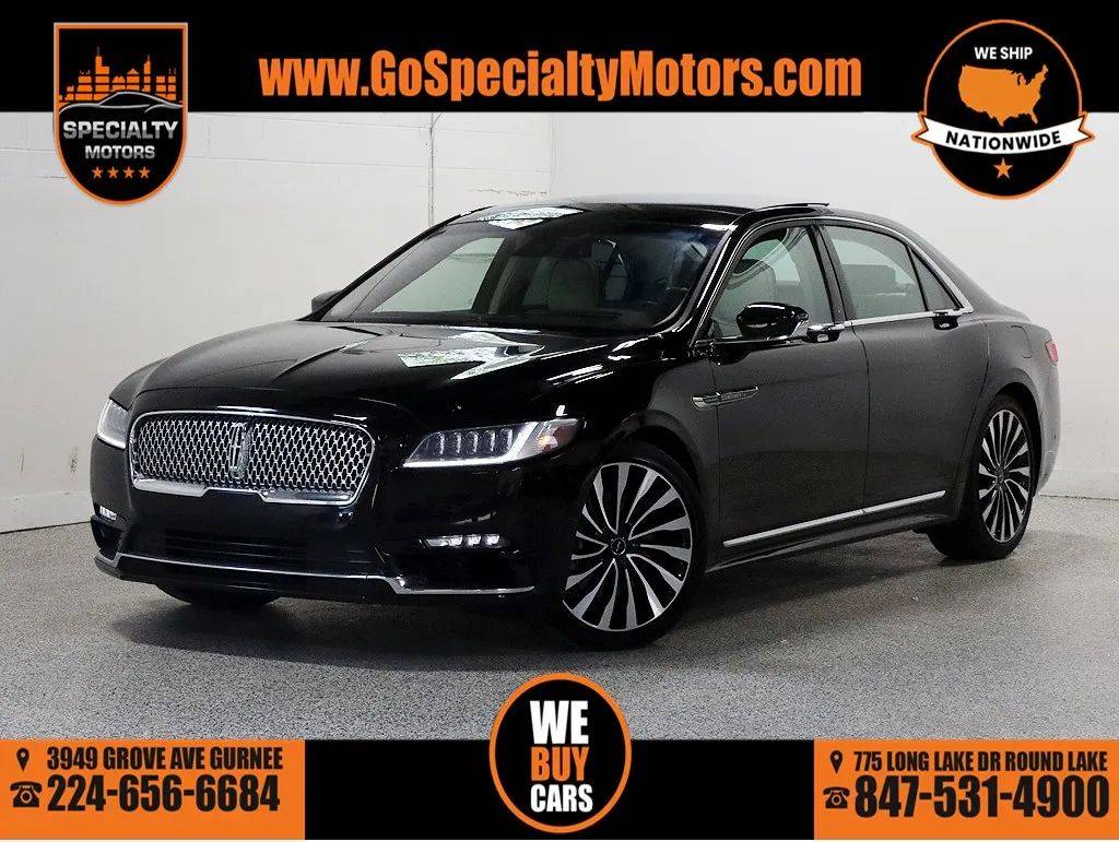 2018 Lincoln Continental Black Label — Sedan — 59,056 mi — Gurnee, IL