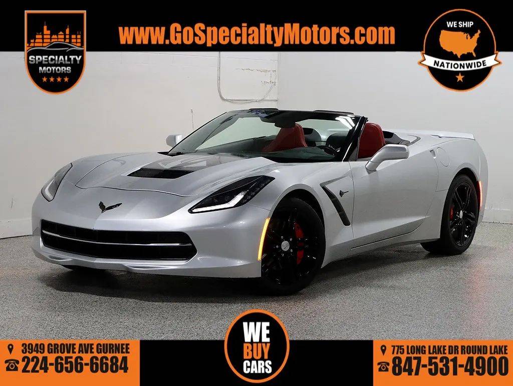 2017 Chevrolet Corvette 1LT — Convertible — 80,479 mi — Gurnee, IL