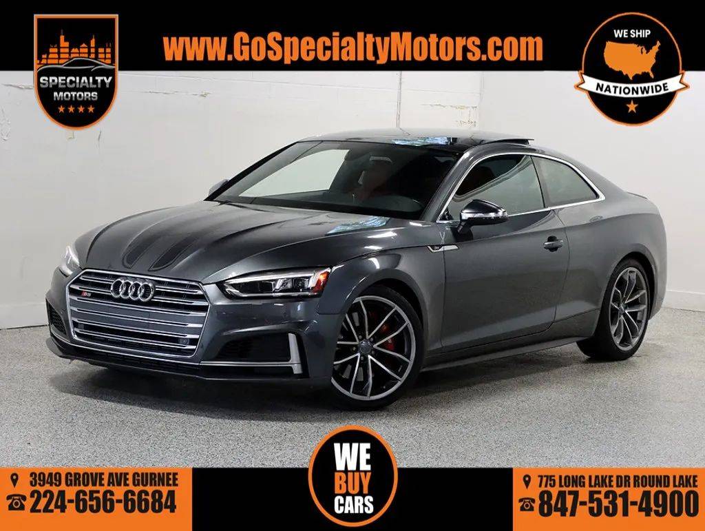 2018 Audi S5 Premium Plus — Coupe — 58,930 mi — Gurnee, IL
