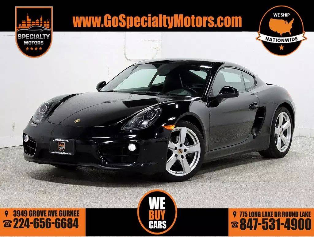 2014 Porsche Cayman Standard — Coupe — 62,130 mi — Gurnee, IL