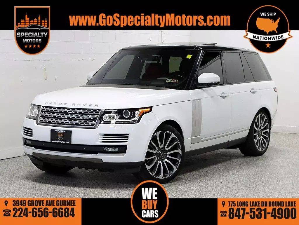 2016 Land Rover Range Rover Autobiography — SUV — 65,468 mi — Gurnee, IL
