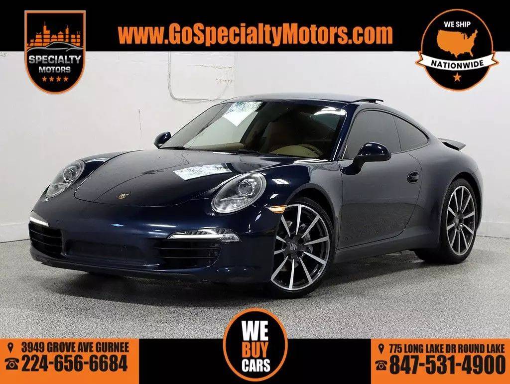 2013 Porsche 911 Carrera — Coupe — 64,404 mi — Gurnee, IL