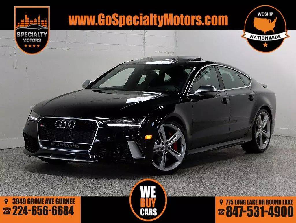 2016 Audi RS 7 Prestige — Hatchback — 60,400 mi — Gurnee, IL