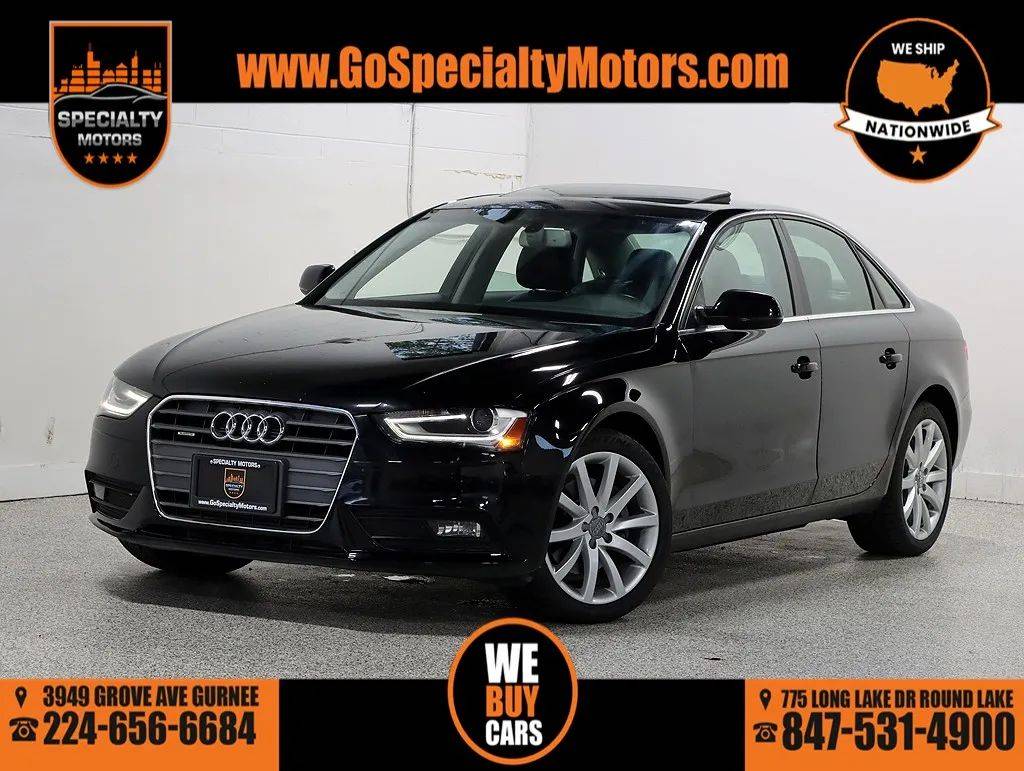 2013 Audi A4 Premium Plus — Sedan — 72,721 mi — Gurnee, IL