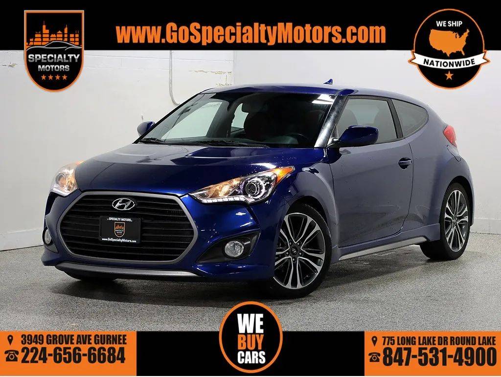 2016 Hyundai Veloster Turbo R-Spec — Hatchback — 84,276 mi — Gurnee, IL