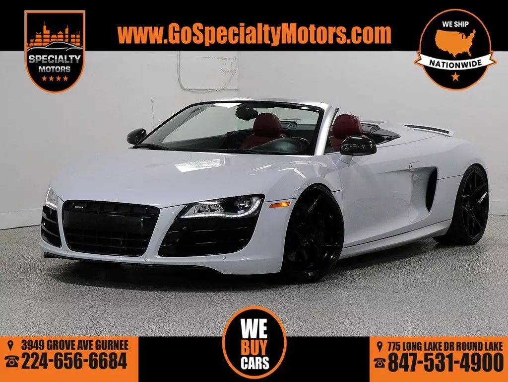 2011 Audi R8 5.2L — Convertible — 44,845 mi — Gurnee, IL