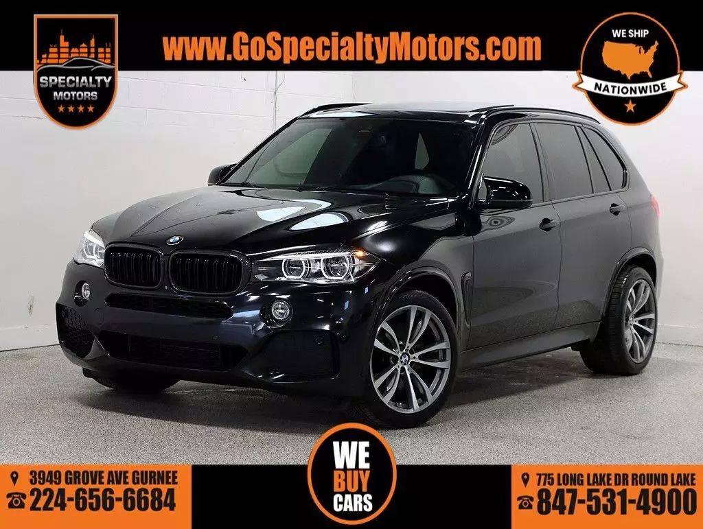 2016 BMW X5 50i — SUV — 83,508 mi — Gurnee, IL