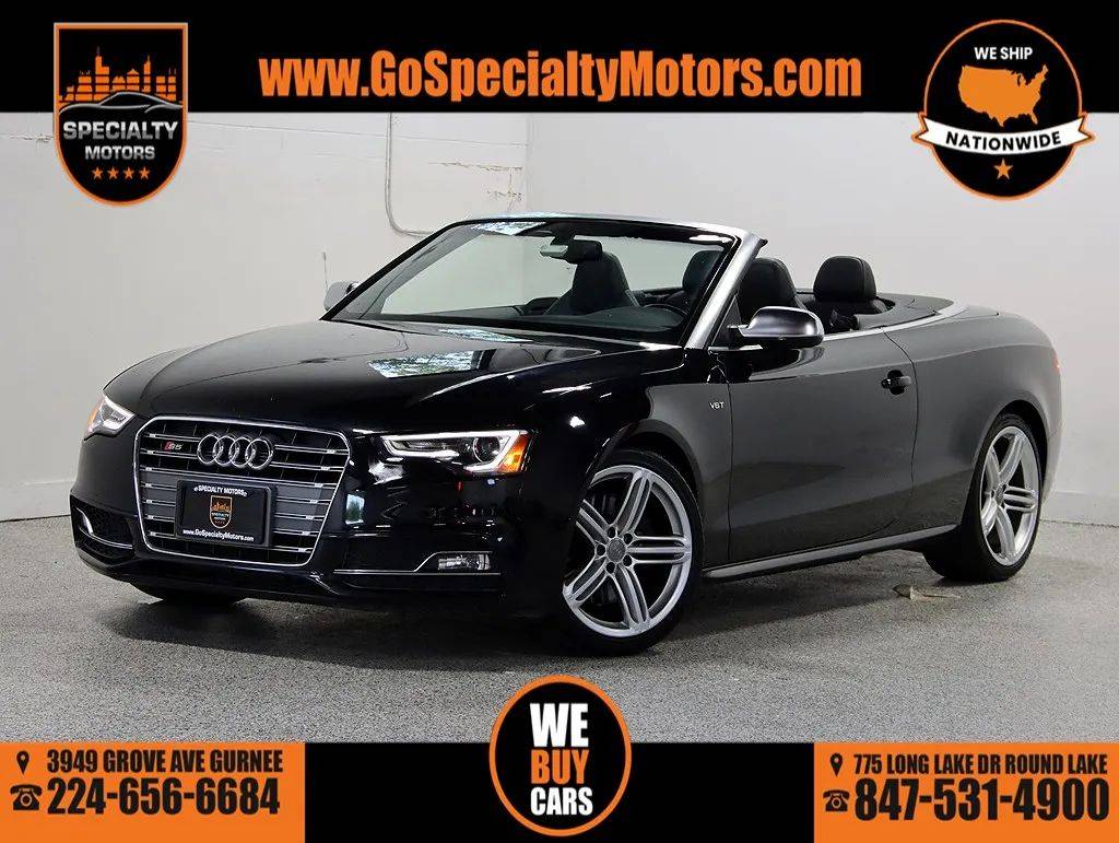 2013 Audi S5 Prestige — Convertible — 50,230 mi — Gurnee, IL