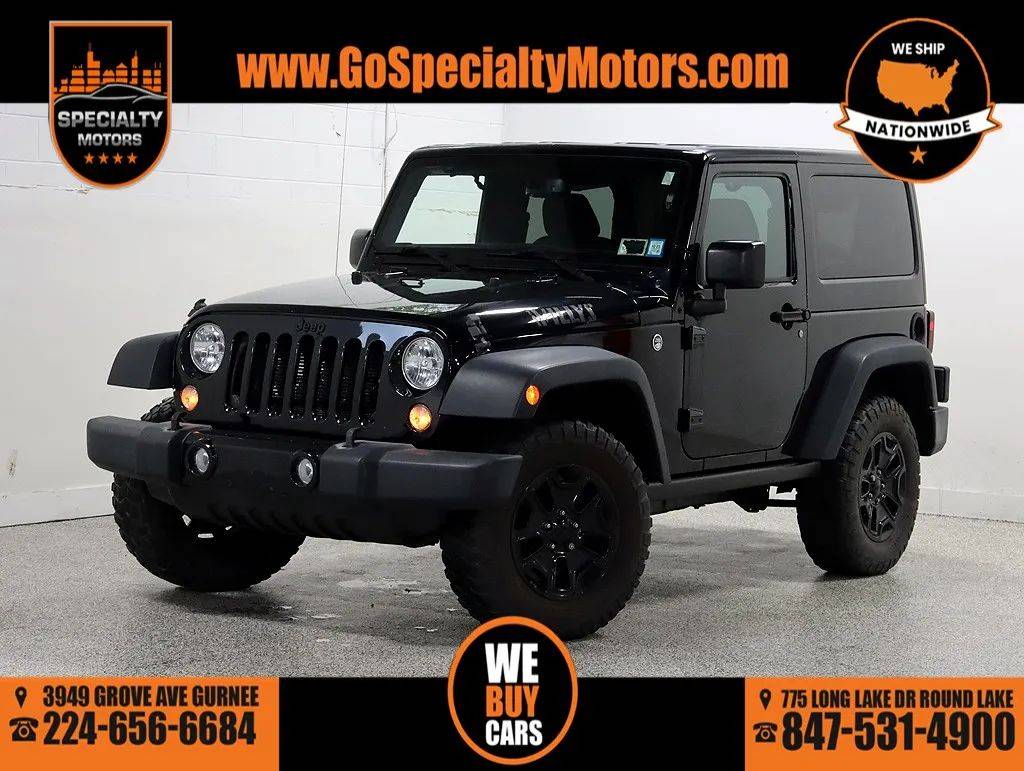2016 Jeep Wrangler Willys Wheeler — SUV — 80,210 mi — Gurnee, IL