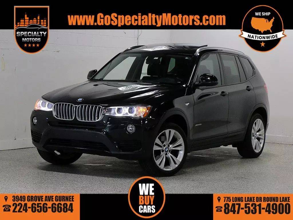 2016 BMW X3 28i — SUV — 138,520 mi — Gurnee, IL