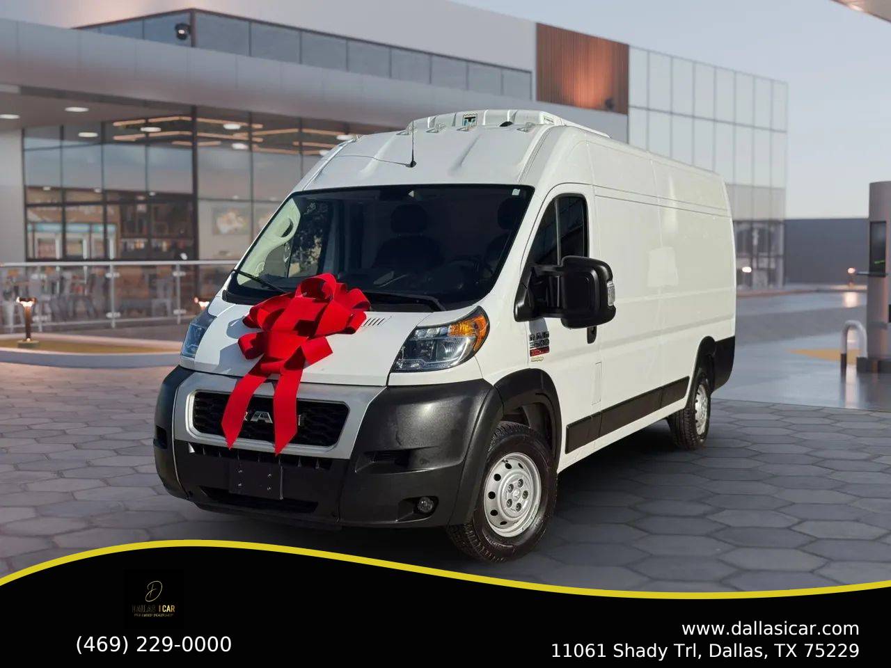 2021 Ram ProMaster Cargo Van 3500 — Cargo Van — 128,130 mi — Dallas, TX