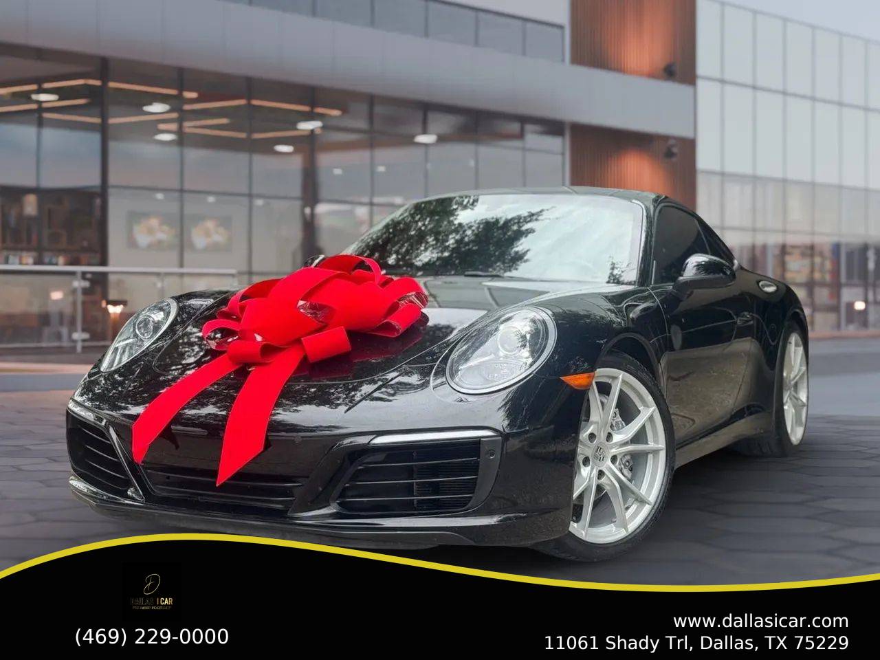 2018 Porsche 911 Carrera 4 — Coupe — 59,325 mi — Dallas, TX