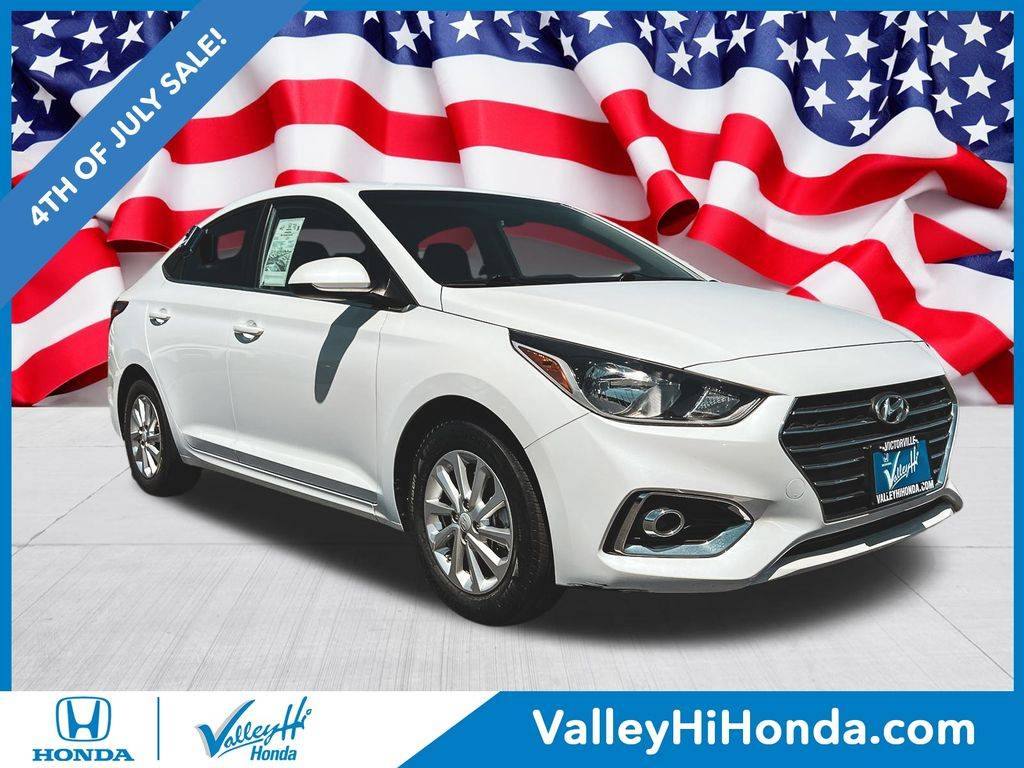 2021 Hyundai Accent SEL — Sedan — 78,133 mi — Victorville, CA