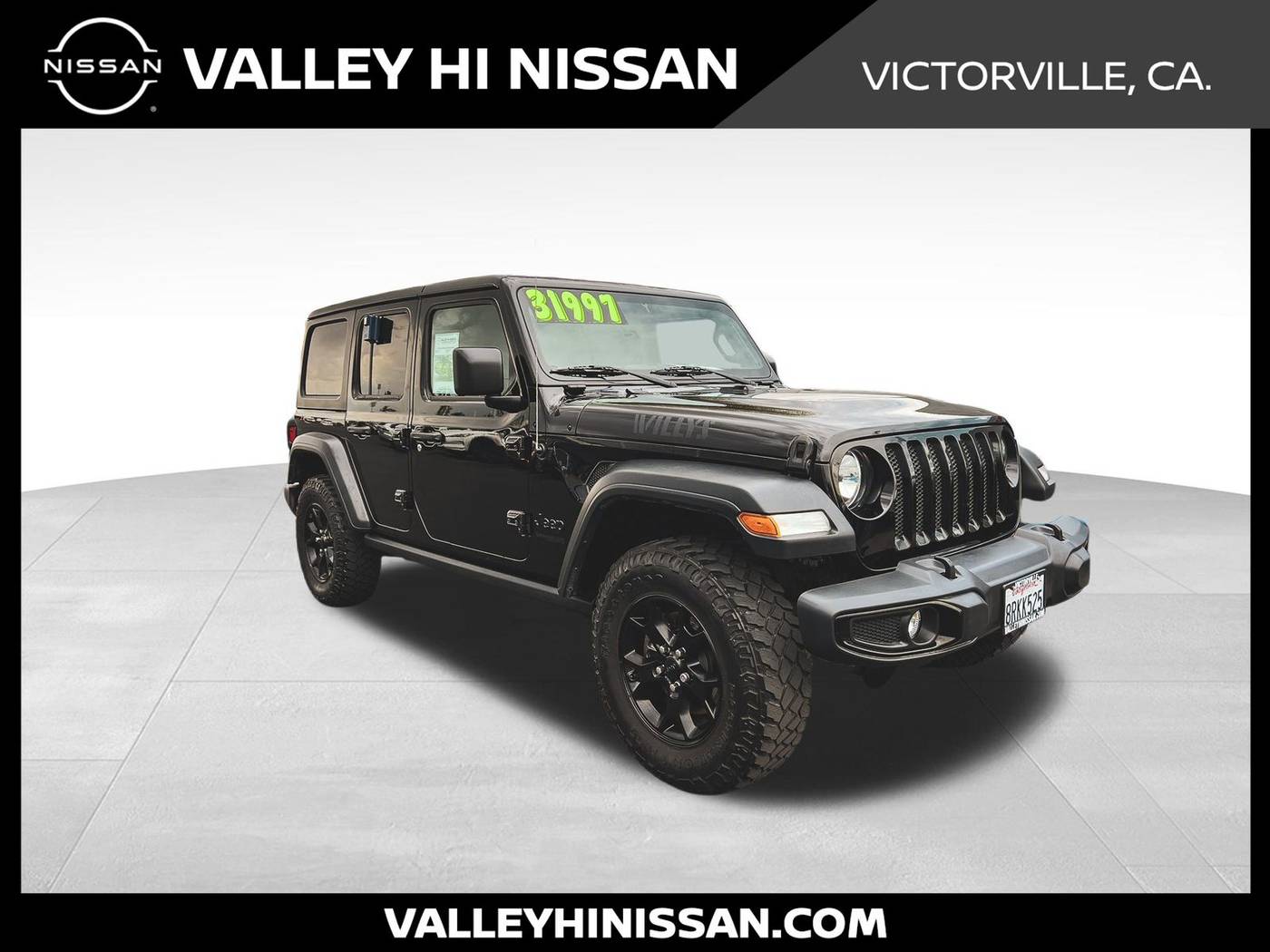 2020 Jeep Wrangler Willys Sport — SUV — 52,534 mi — Victorville, CA