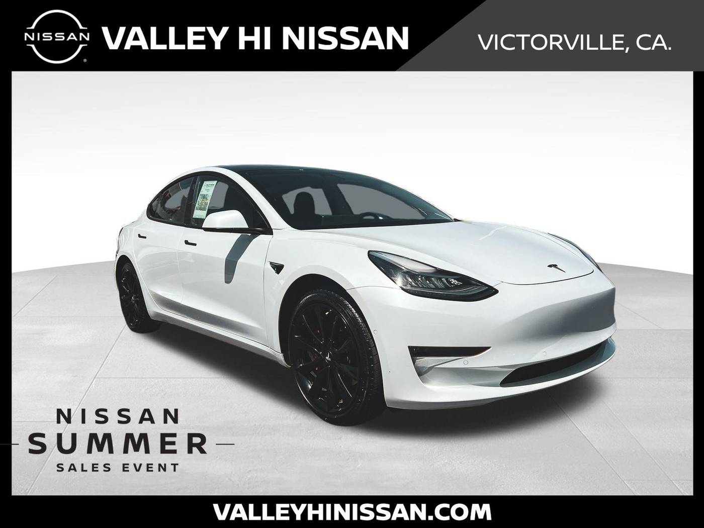 2018 Tesla Model 3 Long Range — Sedan — 58,077 mi — Victorville, CA