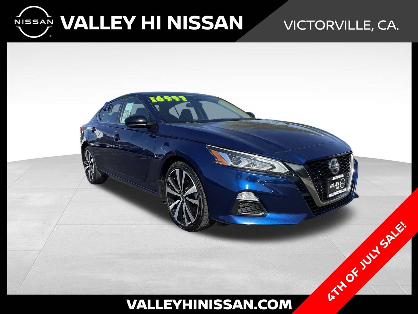 2020 Nissan Altima SR — Sedan — 123,022 mi — Victorville, CA