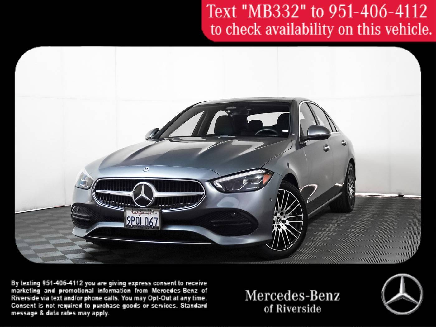 2025 Mercedes-Benz C-Class C 300 — Sedan — 8,167 mi — Riverside, CA
