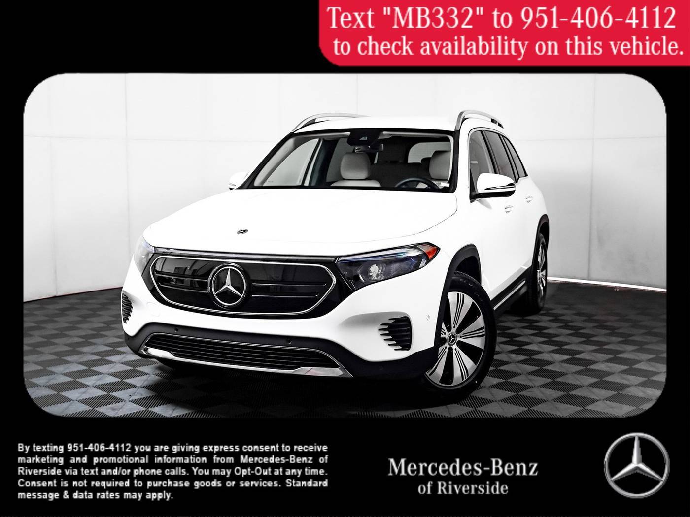 2023 Mercedes-Benz EQB EQB 300 — SUV — 5 mi — Riverside, CA