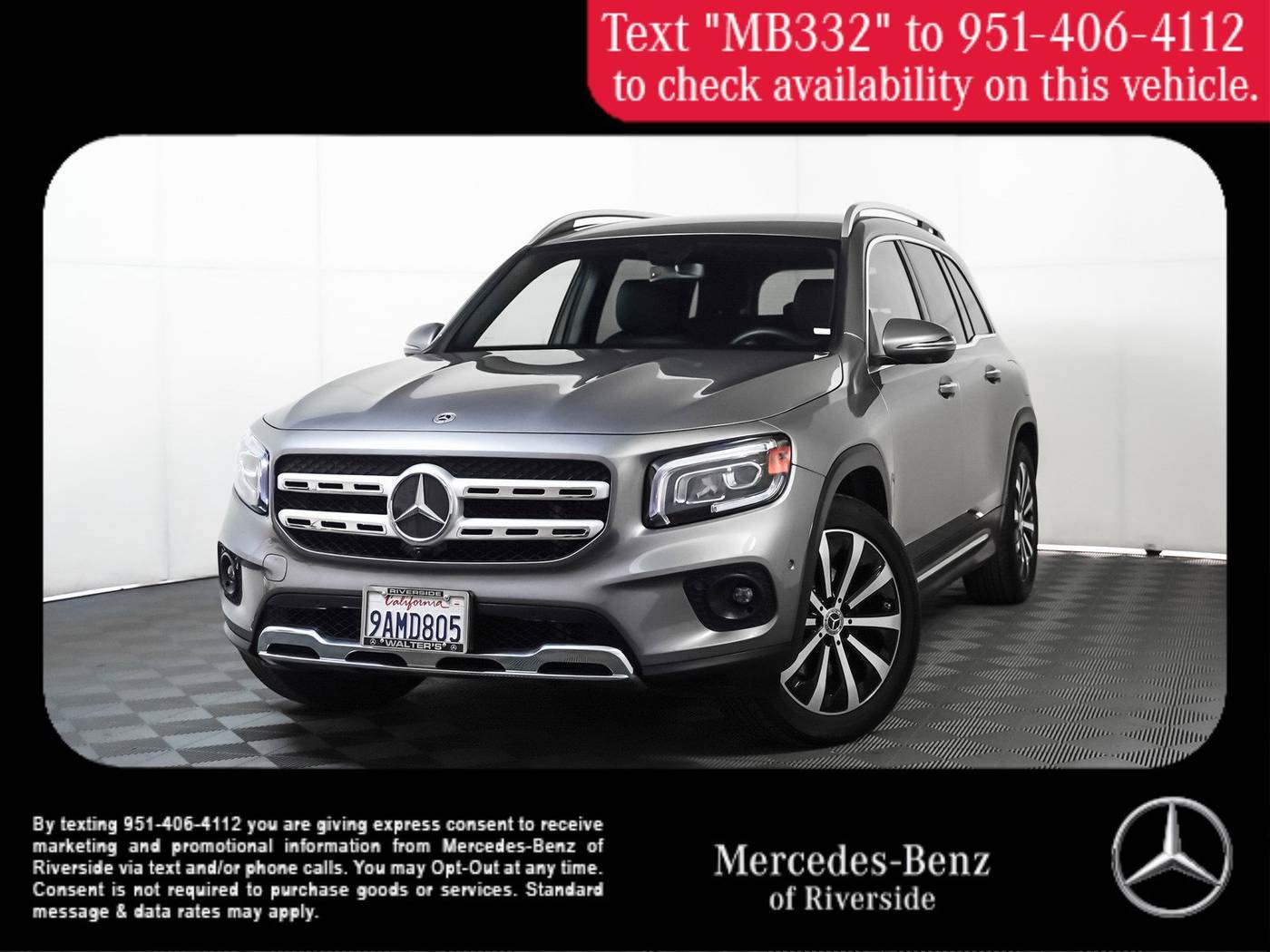 2021 Mercedes-Benz GLB GLB 250 — SUV — 30,362 mi — Riverside, CA