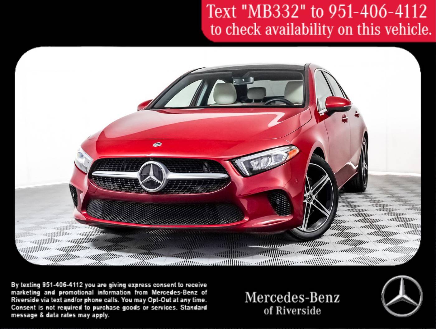 2021 Mercedes-Benz A-Class A 220 — Sedan — 36,069 mi — Riverside, CA