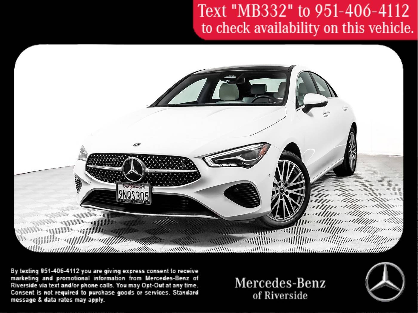 2025 Mercedes-Benz CLA CLA 250 — Sedan — 5,058 mi — Riverside, CA