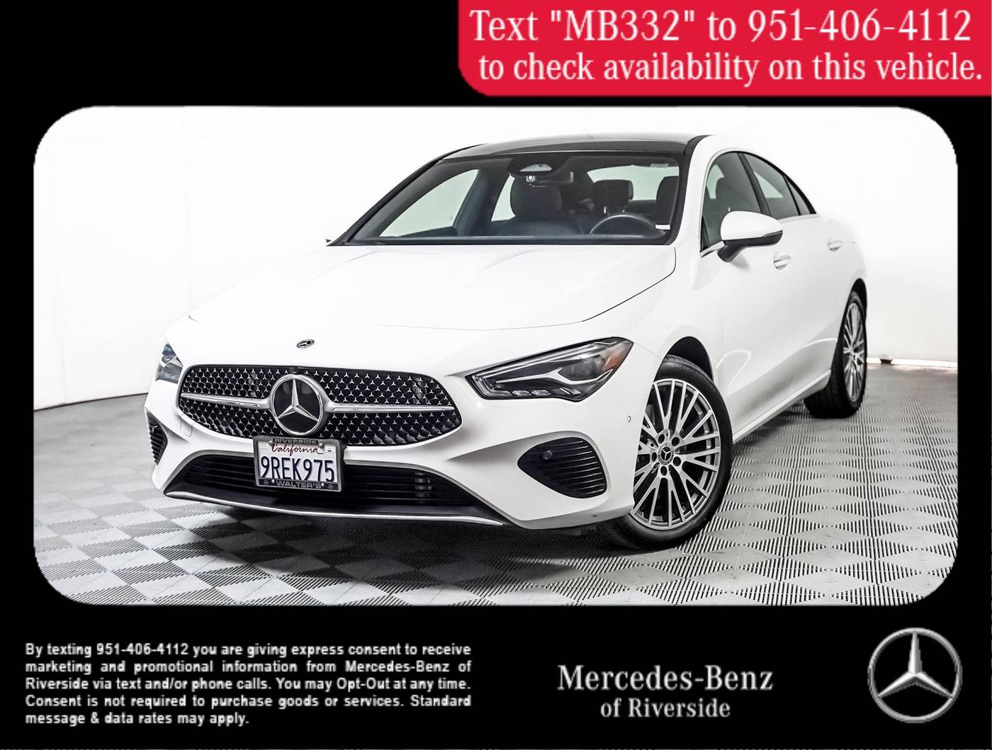 2025 Mercedes-Benz CLA CLA 250 — Sedan — 8,203 mi — Riverside, CA