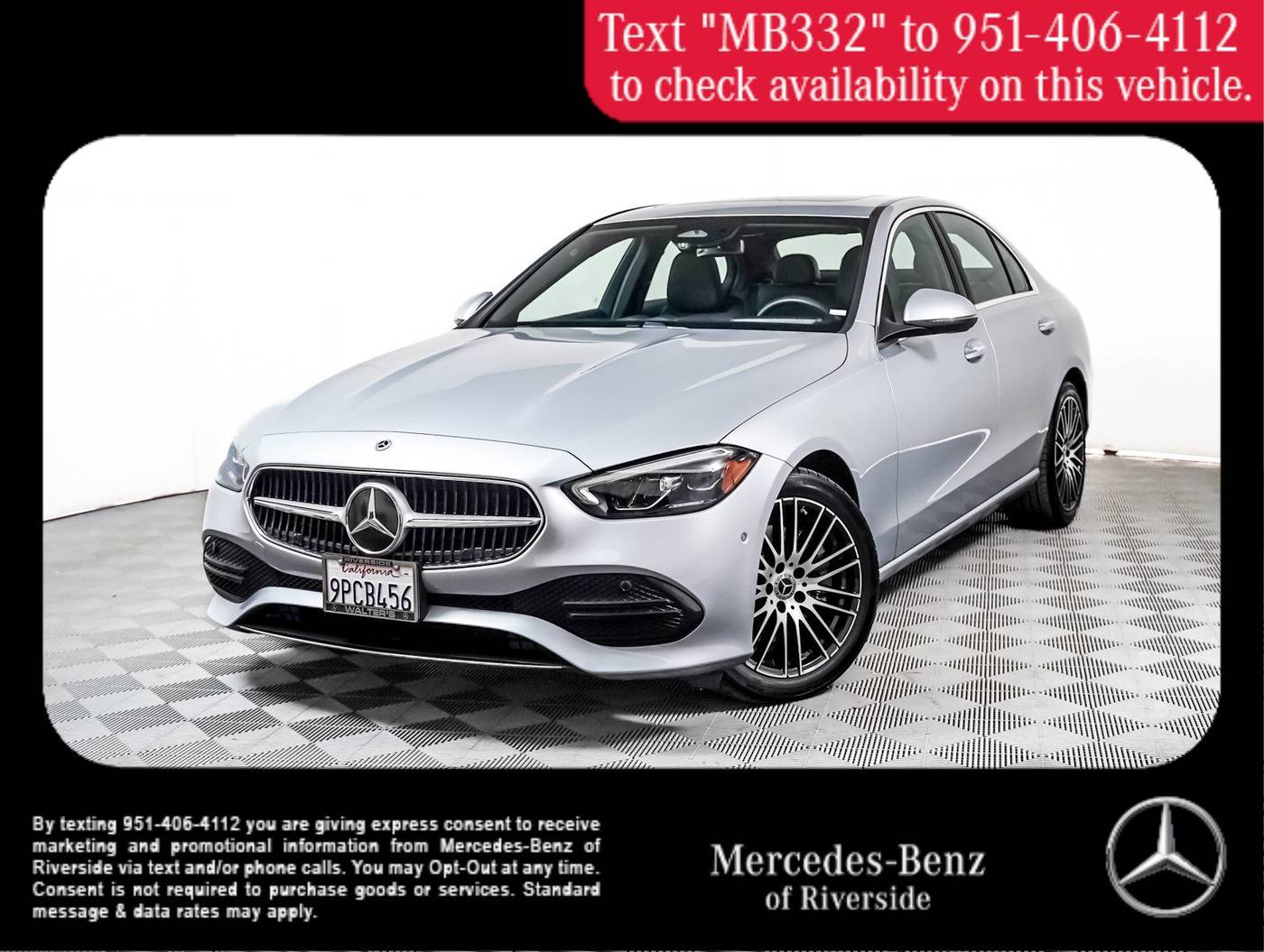 2025 Mercedes-Benz C-Class C 300 — Sedan — 7,102 mi — Riverside, CA