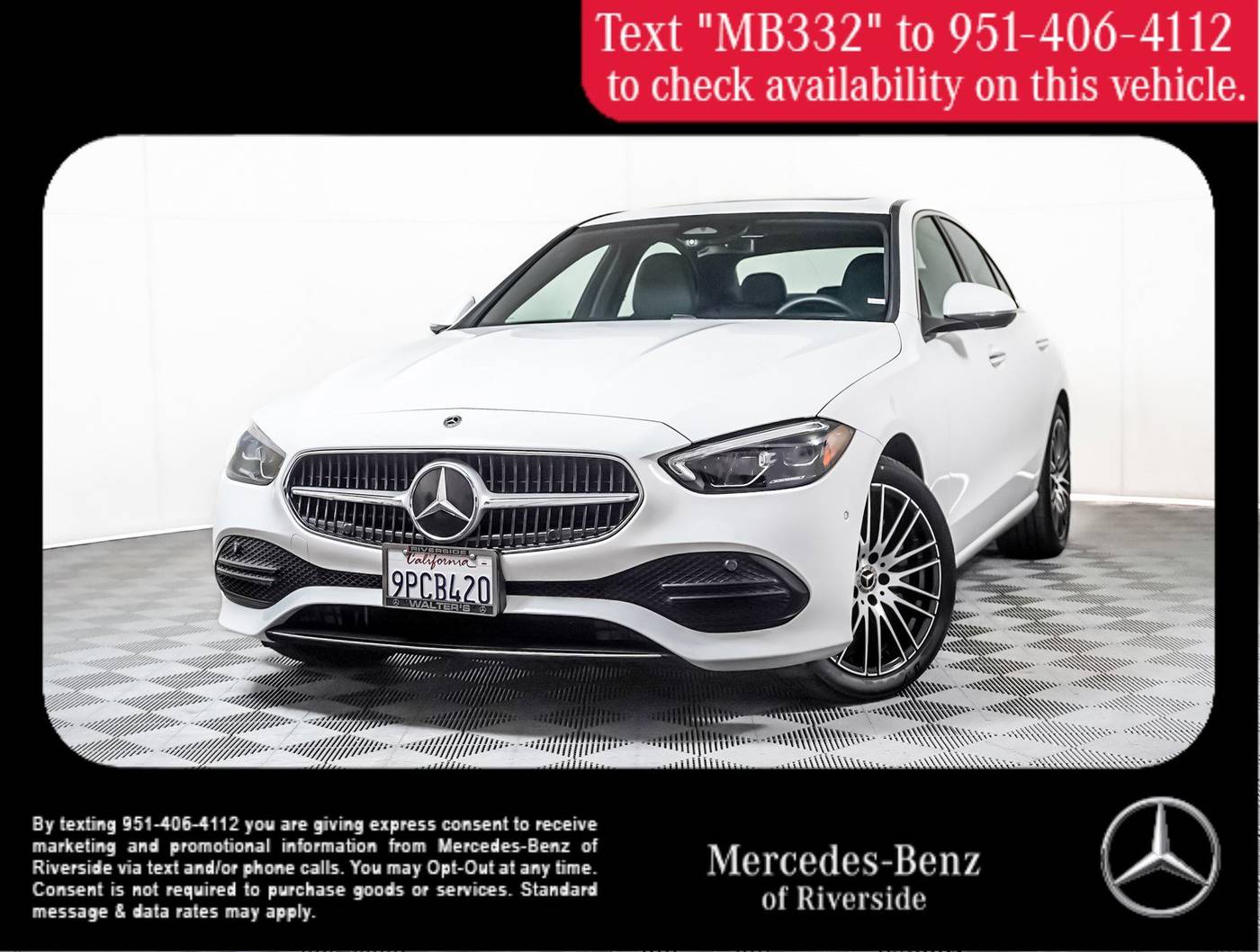 2025 Mercedes-Benz C-Class C 300 — Sedan — 7,697 mi — Riverside, CA